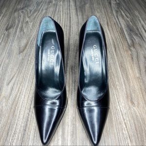 NWT Gucci Black Heels: Style—Decollete Pelle